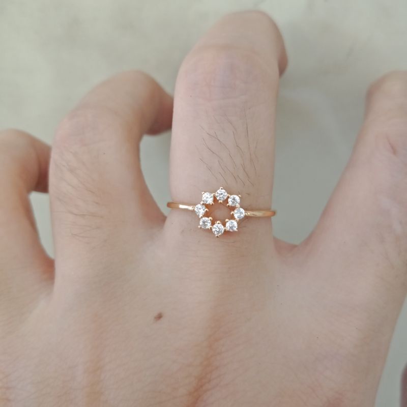 banyak motif yaa. Cincin anak dan dewasa emas asli permata kadar 700 70% 10 11 12 13 14 15 16 angsa love kupu paku