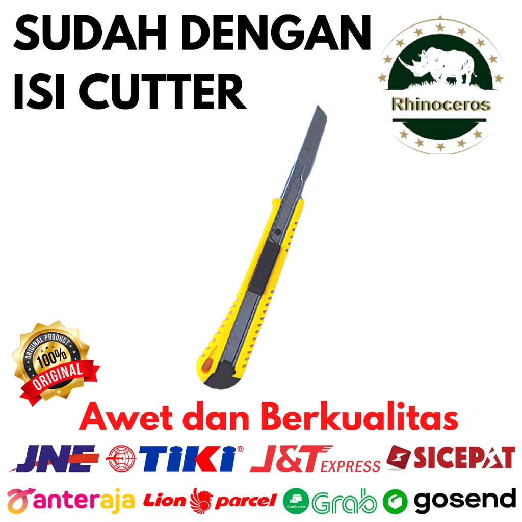 Cutter Knife Pisau Cutter Serbaguna Cutter Pemotong Kertas Kecil