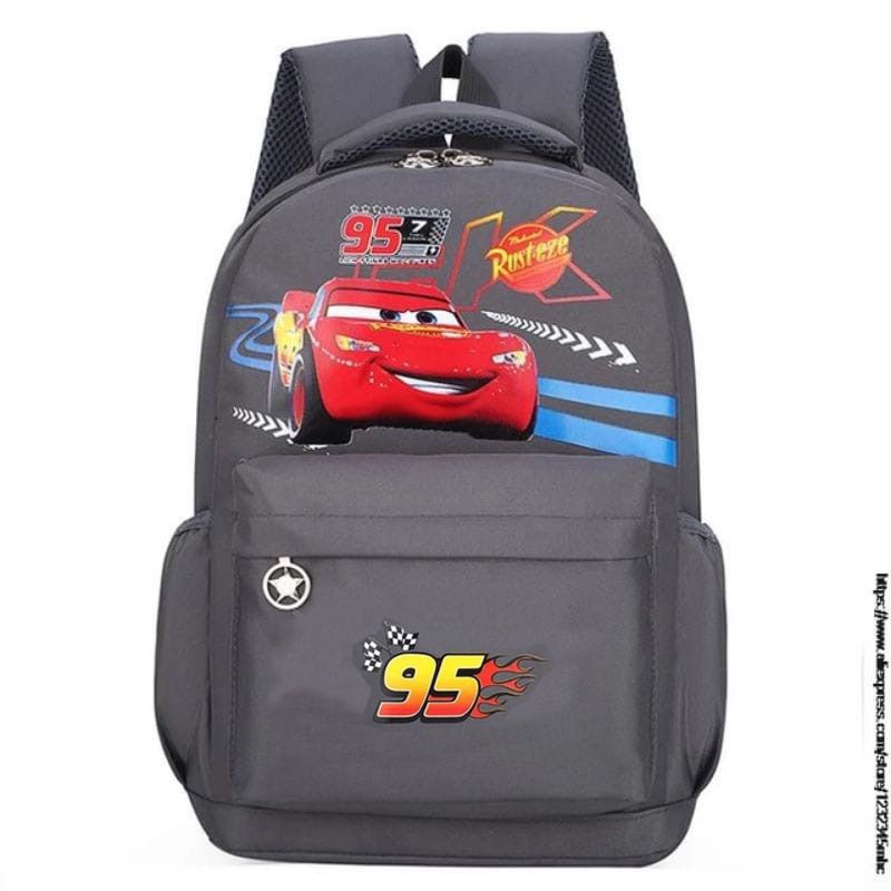 CAHAYA PELANGI (CPS) McQUEEN - TAS RANSEL ANAK MOBIL BALAP ANAK TK/SD