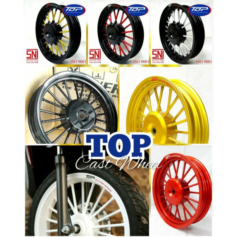 velg racing merk top type andong ring 14 (vario 150 new)