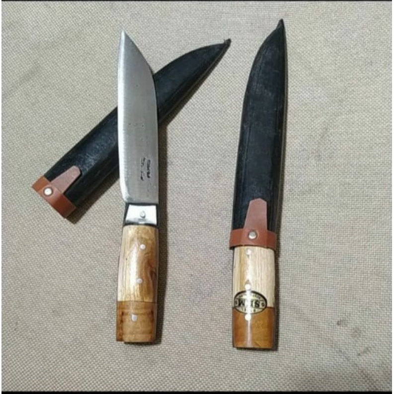 Pisau dapur belati baja