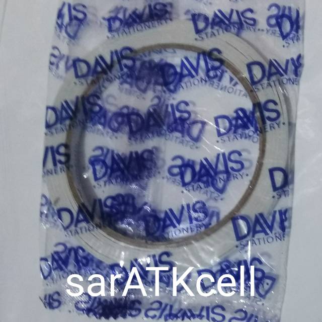 

DOUBLE TAPE DAVIS 1/4 inc X 14 meter