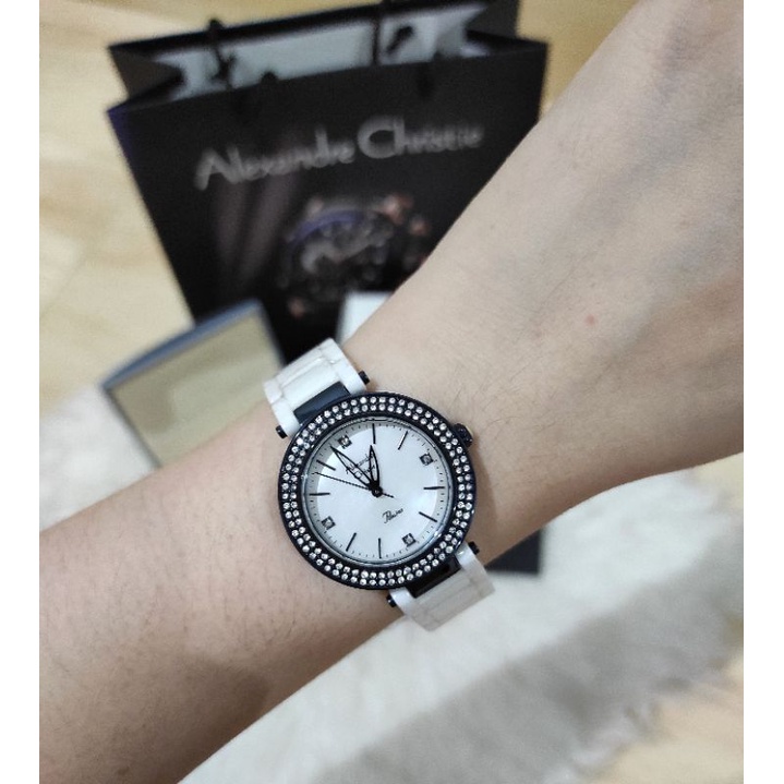JAM TANGAN ALEXANDRE CHRISTIE AC 2323 /AC2323 keramik