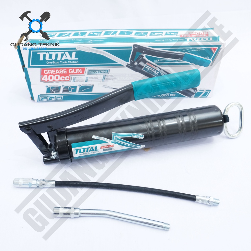 Pompa Gemuk 400cc TOTAL THT111051 / Pompa Grease Stempet Manual Tangan - Grease Gun THT 111051 TOTAL