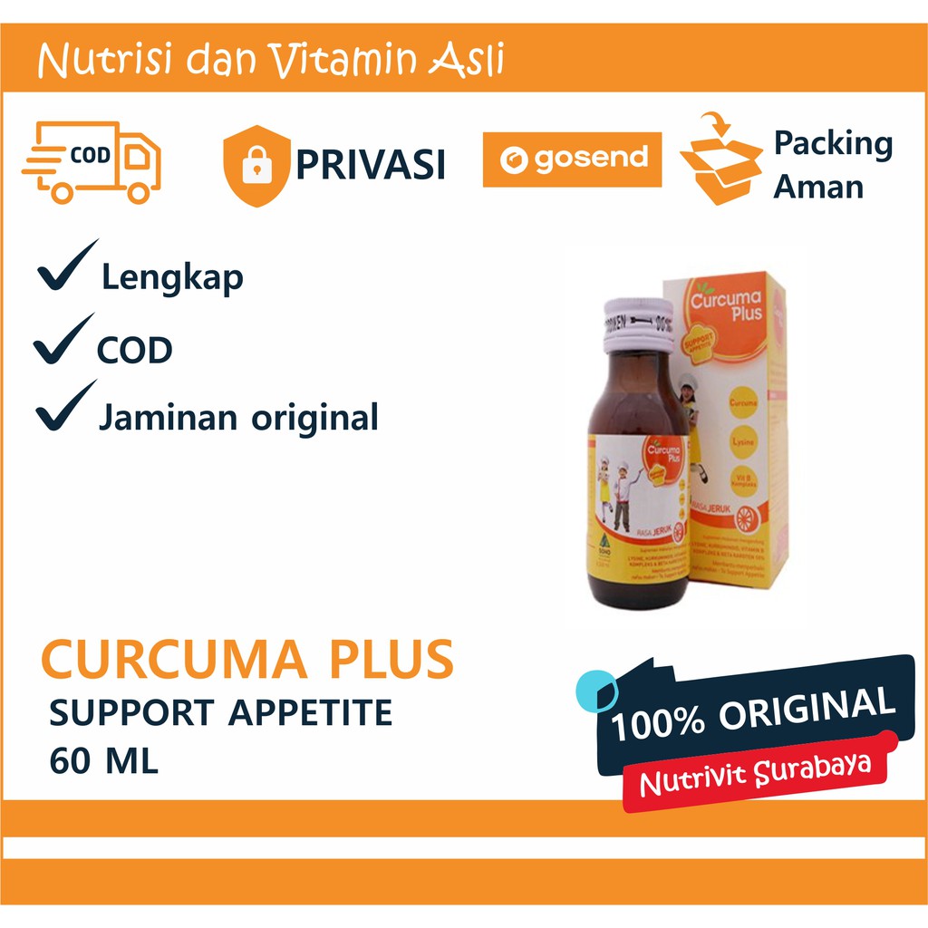 CURCUMA PLUS SYRUP SUPPORT APPETITE 60ML