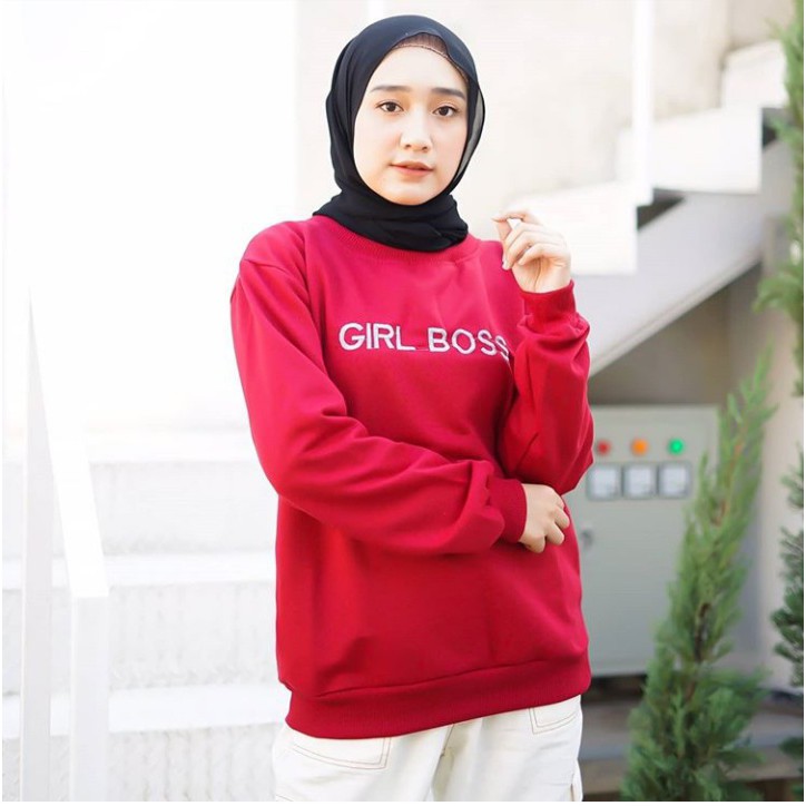 Sweater Wanita Bandung Murah Berkualitas-Girl Boss