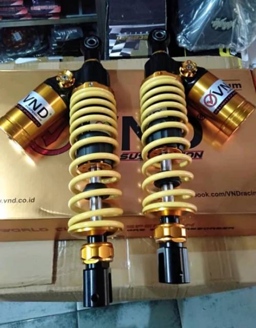 shockbreaker yamaha nmax pcx 335mm aerox 305mm stelan click fungsi vnd racing / shock vnd nmax pcx