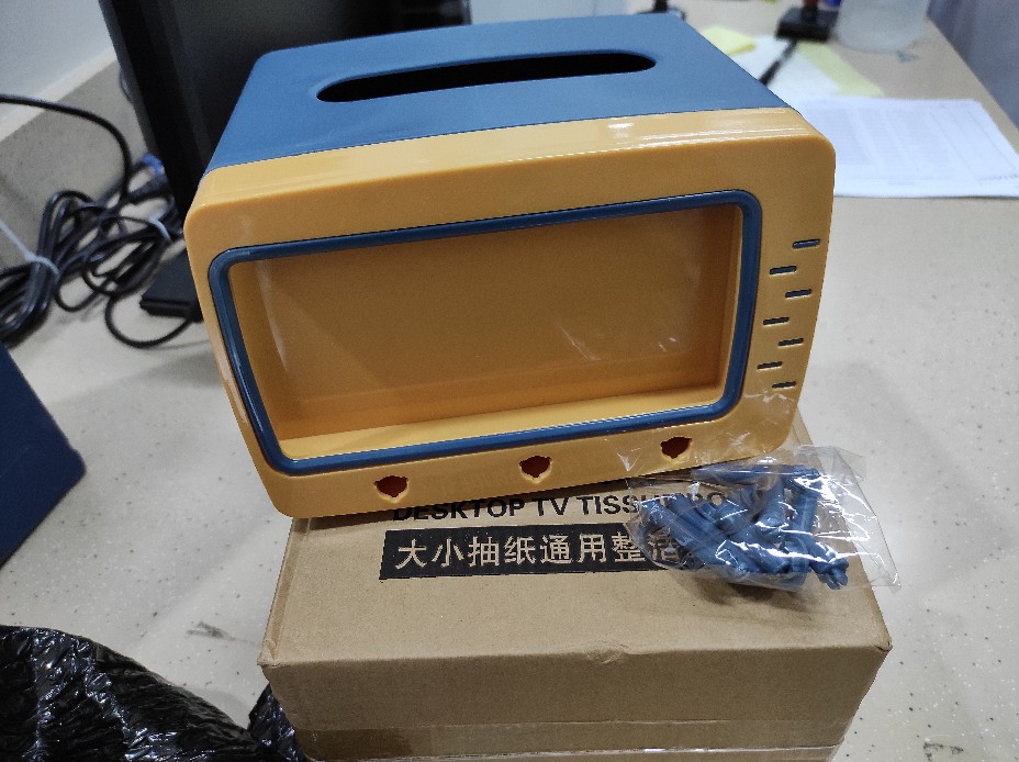 Kotak Tisu Bentuk Tv/kotak Tissue Bentuk Tv Handphone Holder/kotak Tisu Ala Drama Korea