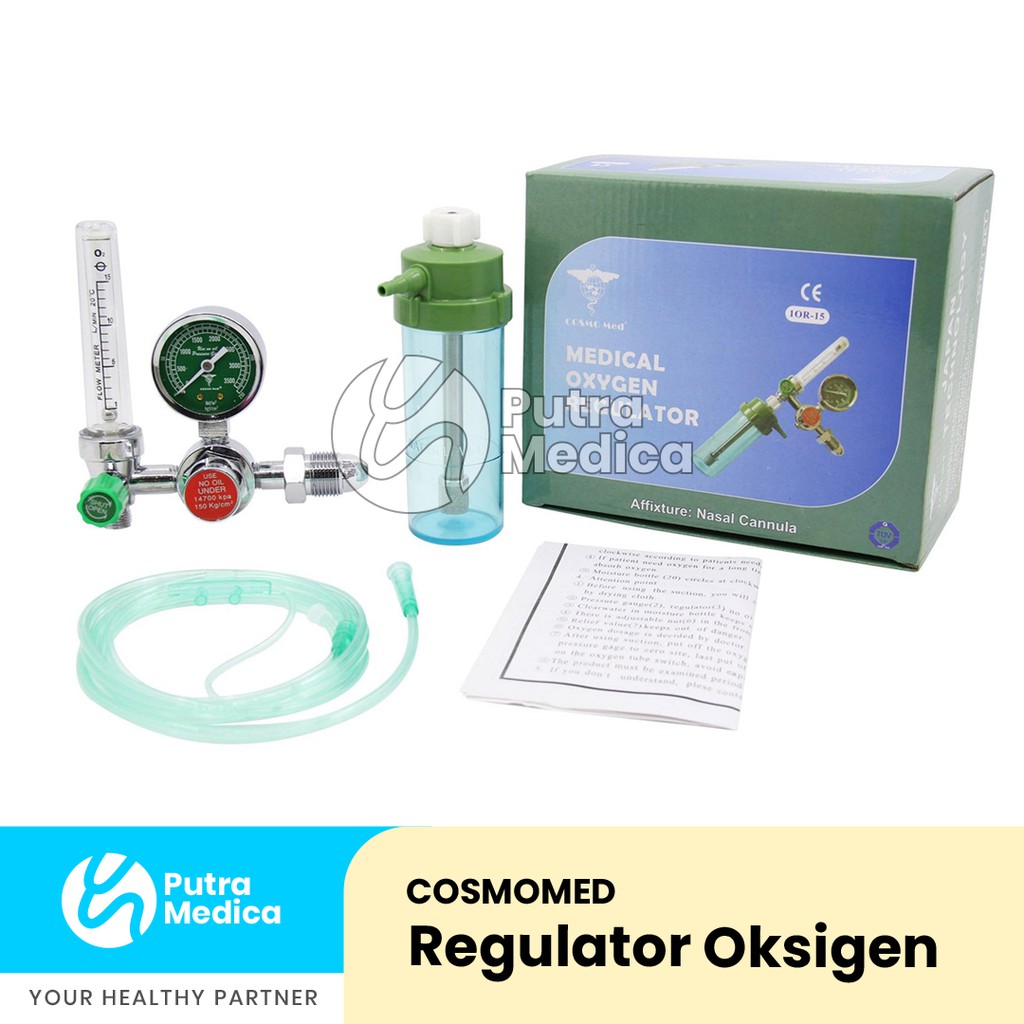 Cosmomed Manometer / Regulator Oksigen / Alat ukur Oxygen