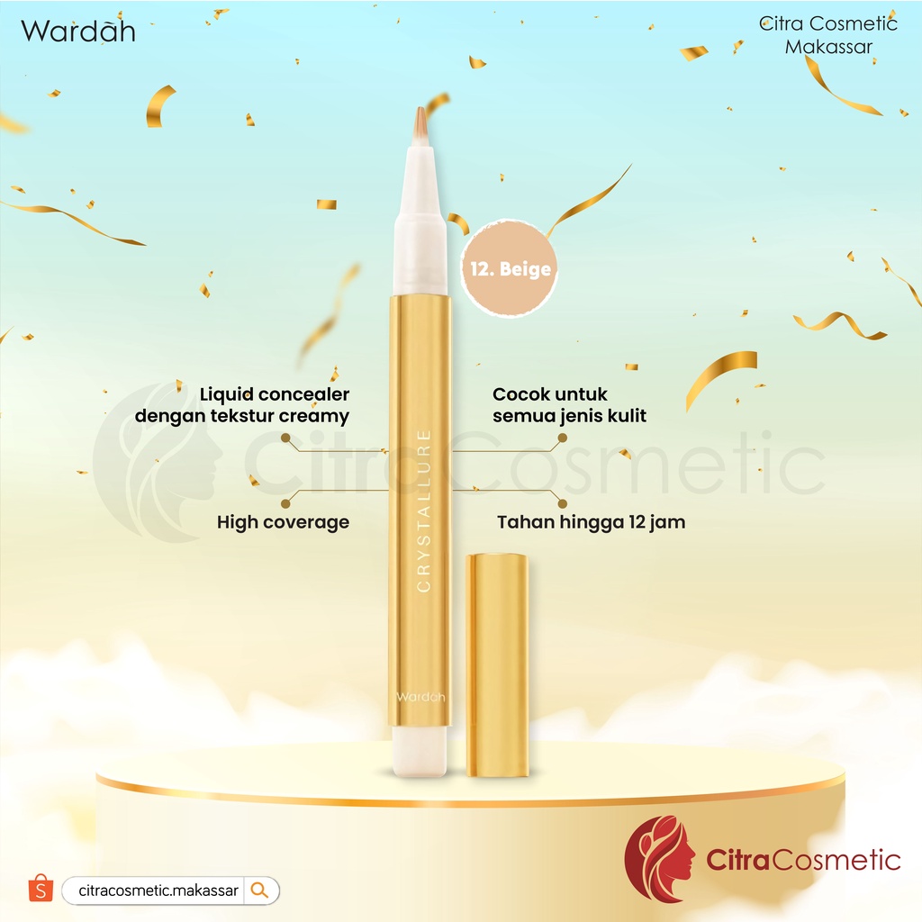 Wardah Crystallure Precious All Day Corrective Concealer