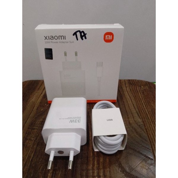 CHARGER XIAOMI 33W TYPE-C ORIGINAL