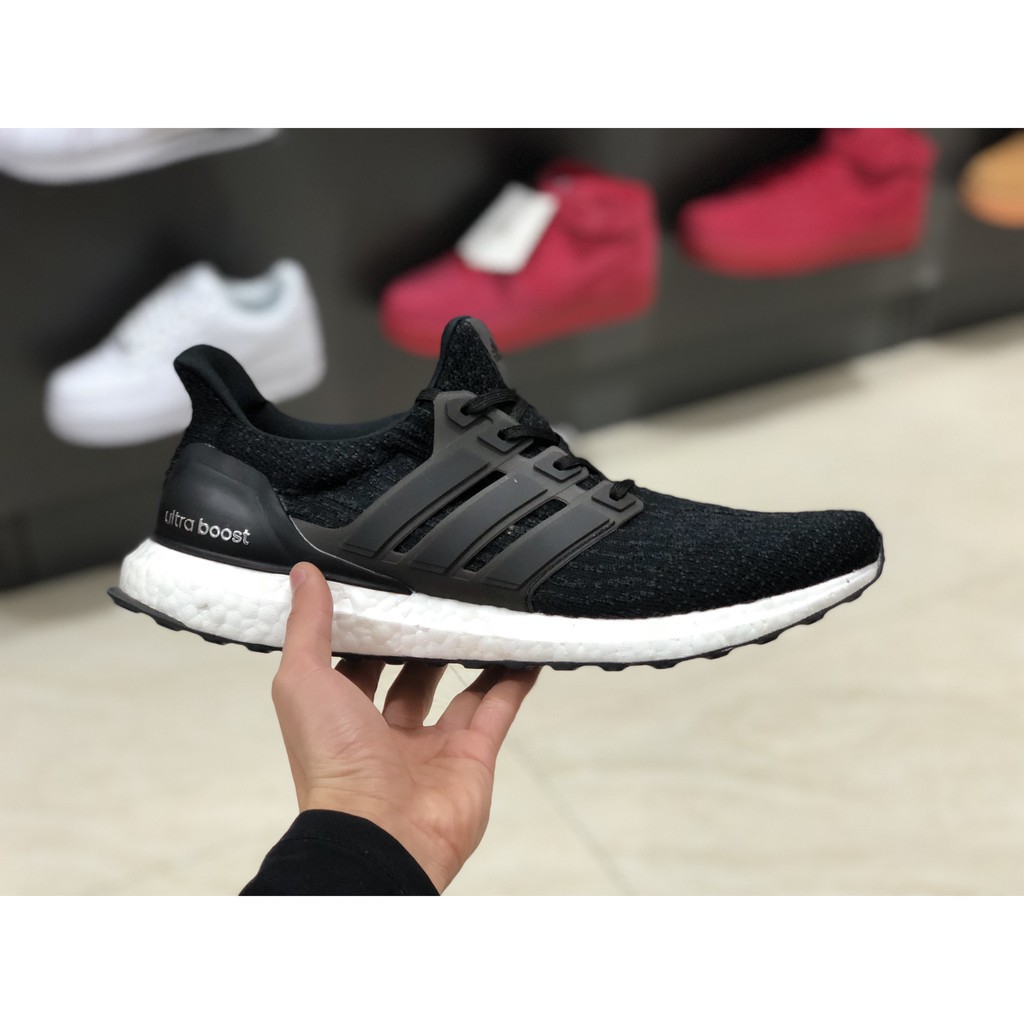 ultra boost 3.0 black and white