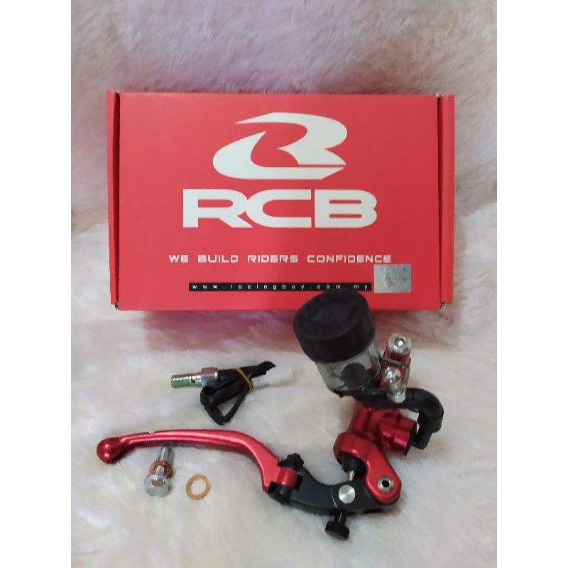 MASTER REM KANAN RCB RACING BOY RADIAL ORIGINAL S1 SERIES 14MM UNIVERSAL