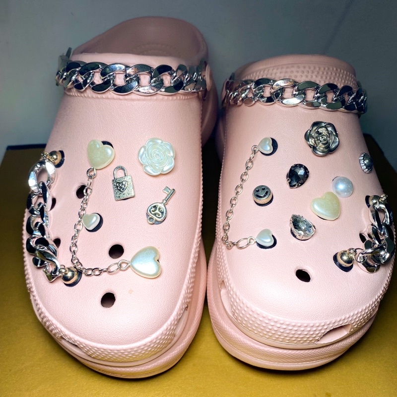 Jibbitz Crocs Charm / Hiasan Tempelan Crocs (Pearly Chain)