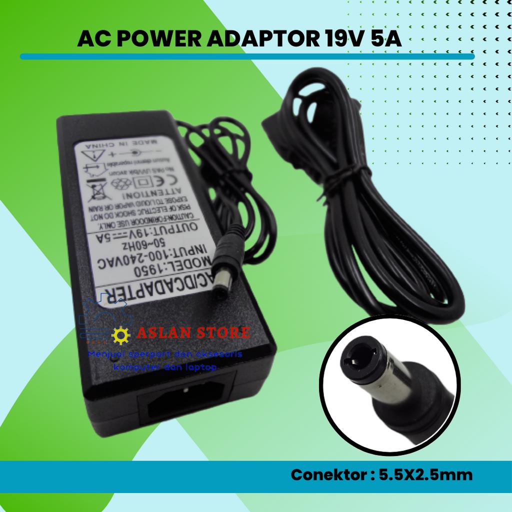 AC POWER ADAPTOR 19V 5A SWITCHING ADAPTOR 19 VOLT 5 AMPER