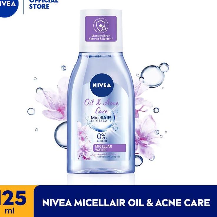 Spesial Sale NIVEA MicellAir Oil &amp; Acne Care 125mL  Water