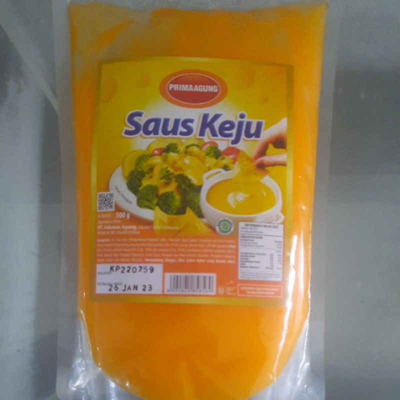 

Prima Agung Saus Keju 500gr