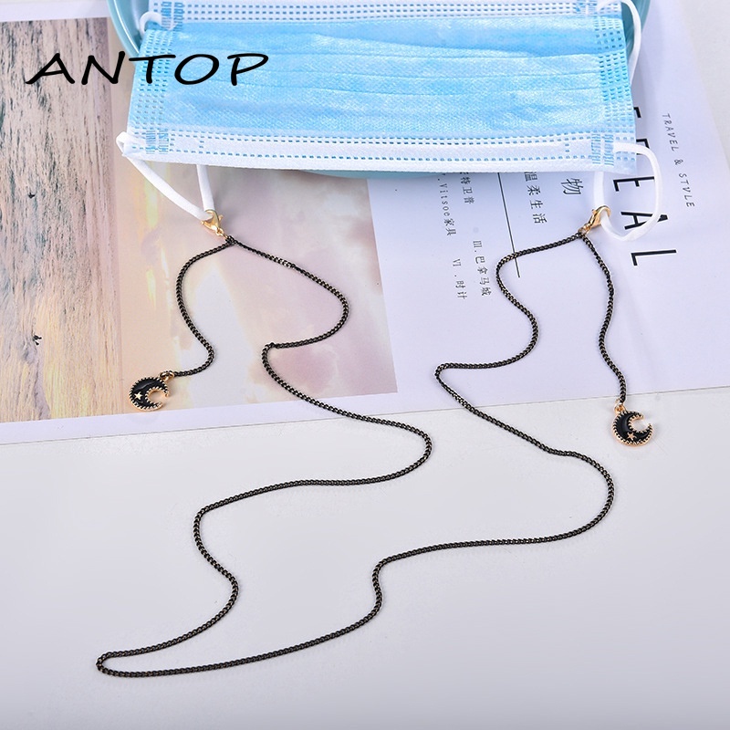 Rantai Masker Lanyards Pearl Chains Anti-Lost Face Mask Kalung Kacamata Rantai ANTOP