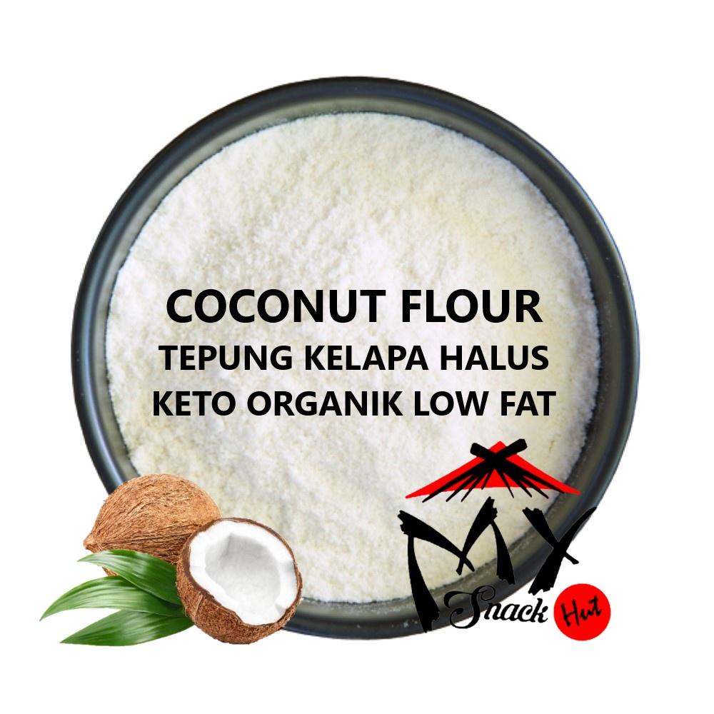 

COCONUT FLOUR 100GR - TEPUNG KELAPA SUPER HALUS KETO ORGANIK LOW FAT RENDAH LEMAK ROTI KUE CAKE ORGANIC Berkualitas