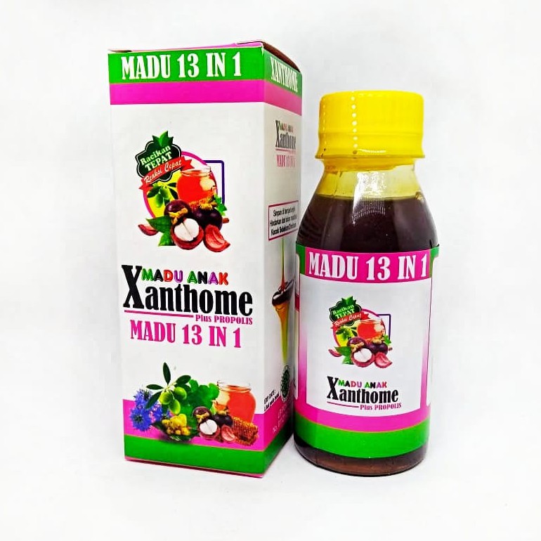 Madu Anak Xanthome Plus Propolis 13 In 1 Sentra Herbal