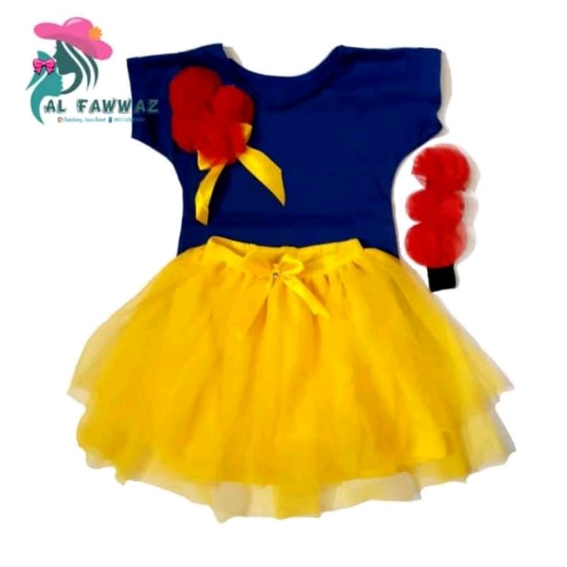 Dress tutu set bandana