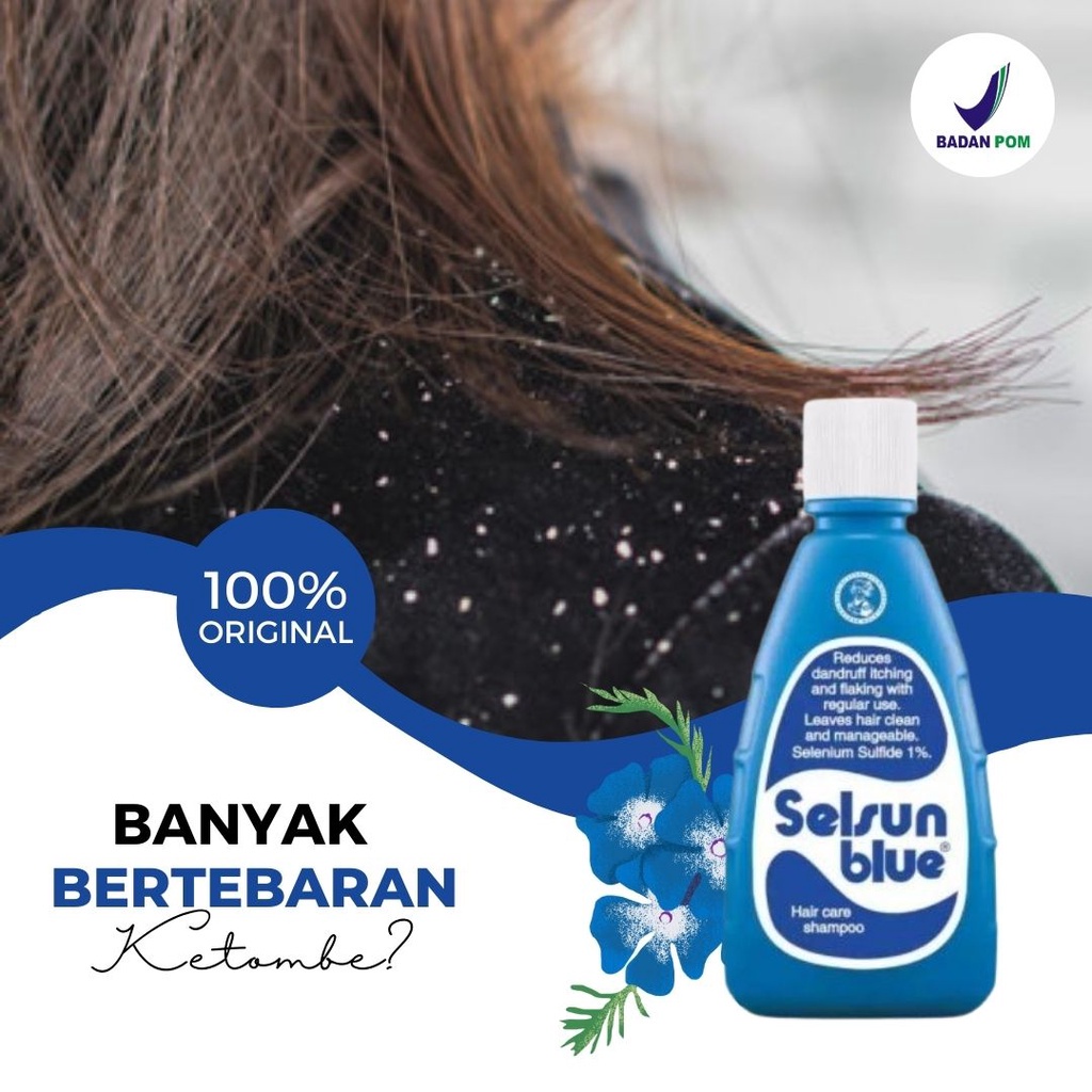 Shampo Rambut Rontok Parah Shampoo Selsun Blue 5 Obat Penumbuh Rambut Botak Pria Wanita Sampo Obat P