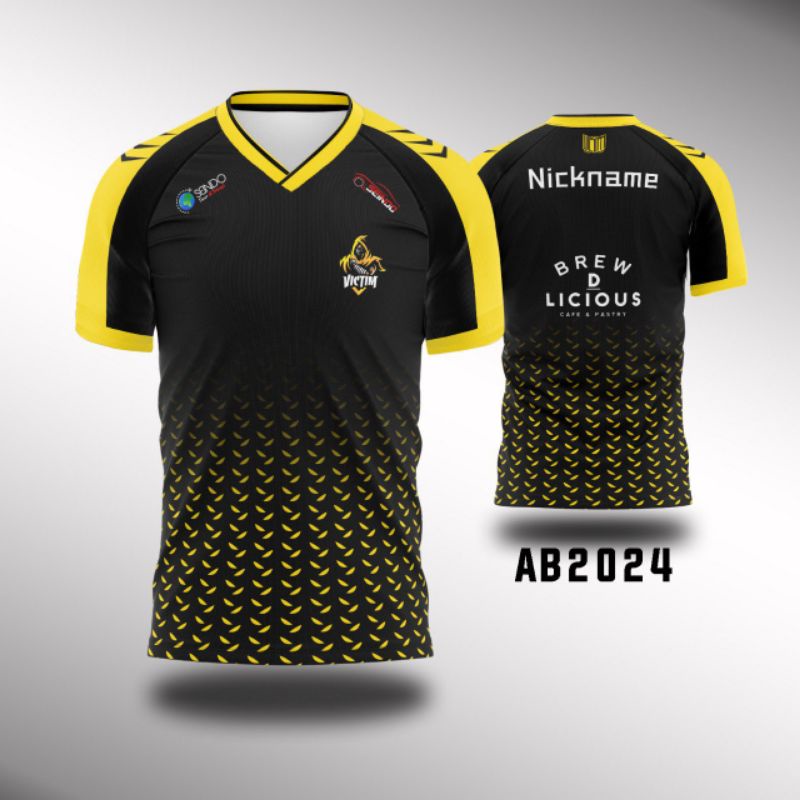 Kaos Jersey Fullprint Victim Esport 2021 Terbaru
