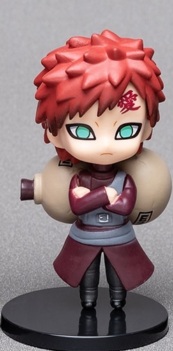 6pcs Orochimaru Hyuga Hinata Gaara Uchiha Sasuke Haruno Sakura Action Figure Model Doll Ornaments Cake Decoration