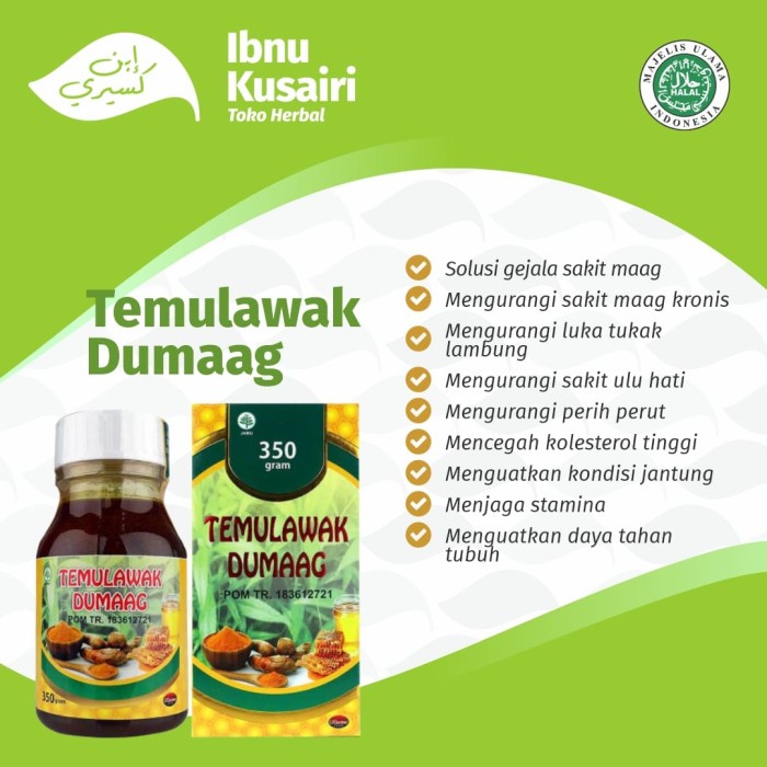 

Temulawak Dumaag (BERKUALITAS)