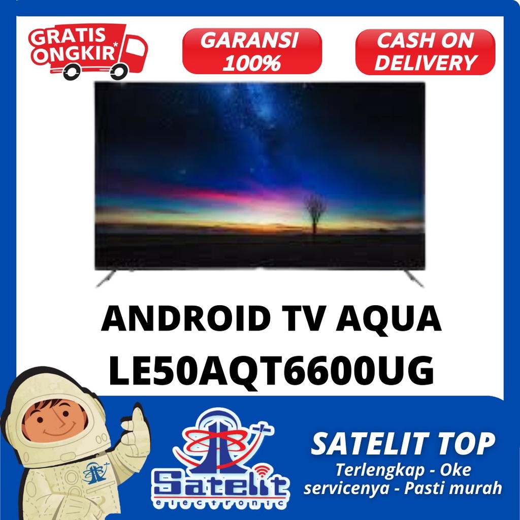 Smart LED TV [50 Inch] Aqua LE50AQT6600UG