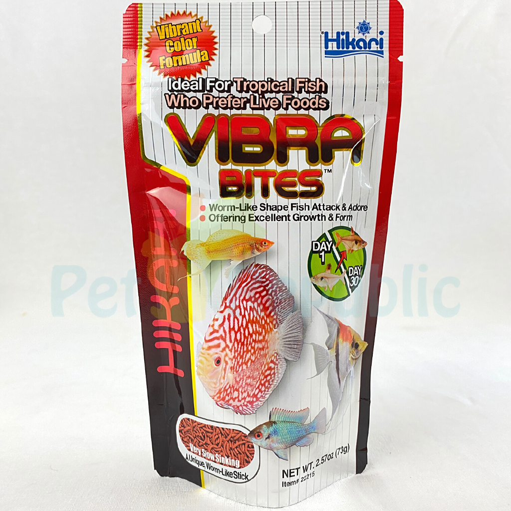 

HIKARI Makanan Ikan Tropical VIBRA Bits 73gr