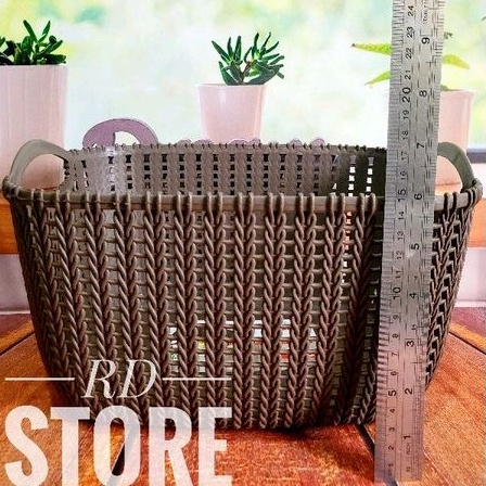 PROMO 1.PCS KERANJANG ROTAN MONGOLIA TERBARU 8471 CLIO 100 % BPA FREE