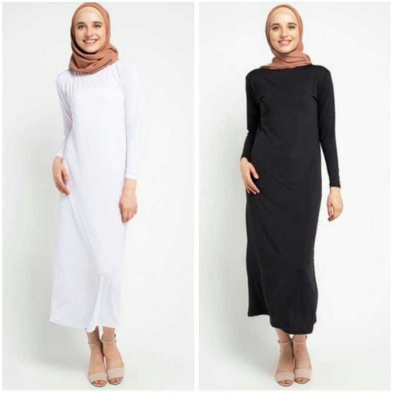 Manset Baju Gamis Premium  Dres Panjang Polos (Daleman baju)