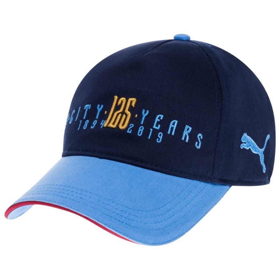 Topi Puma MCFC 125th ANIV Cap Peacoat-Team Light B - 022506 25