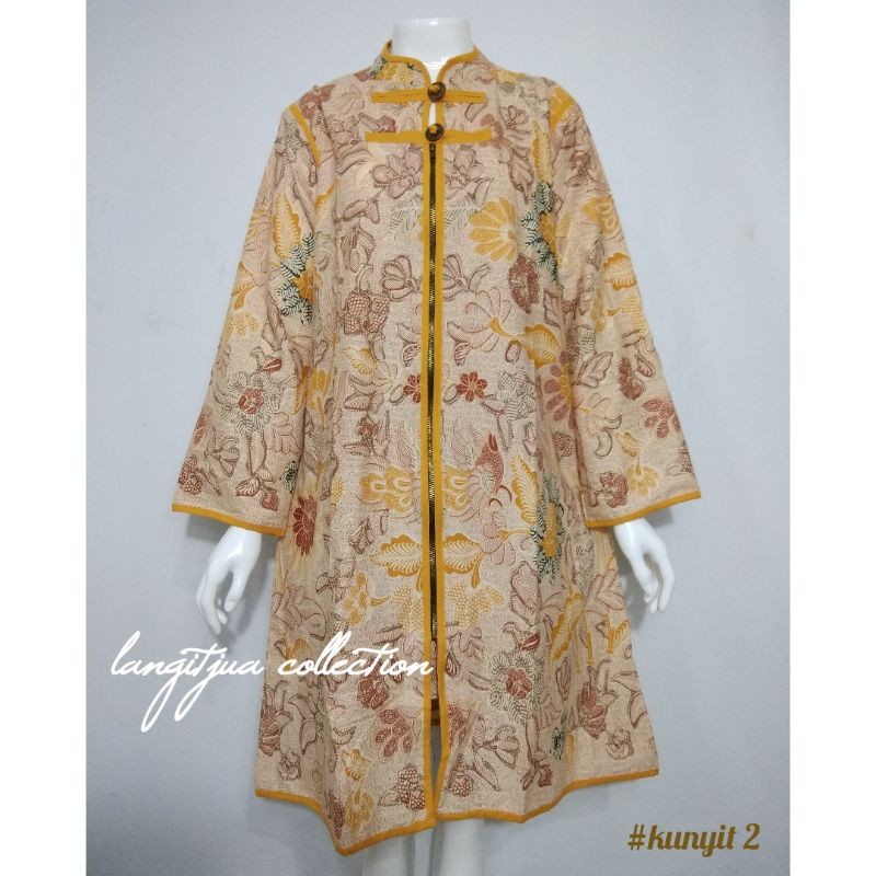 DRESS BATIK RITS LILYANA TRIBUSONO SERIES | TUNIK LITAHAYU BATIK KERJA BUSUI FRIENDLY