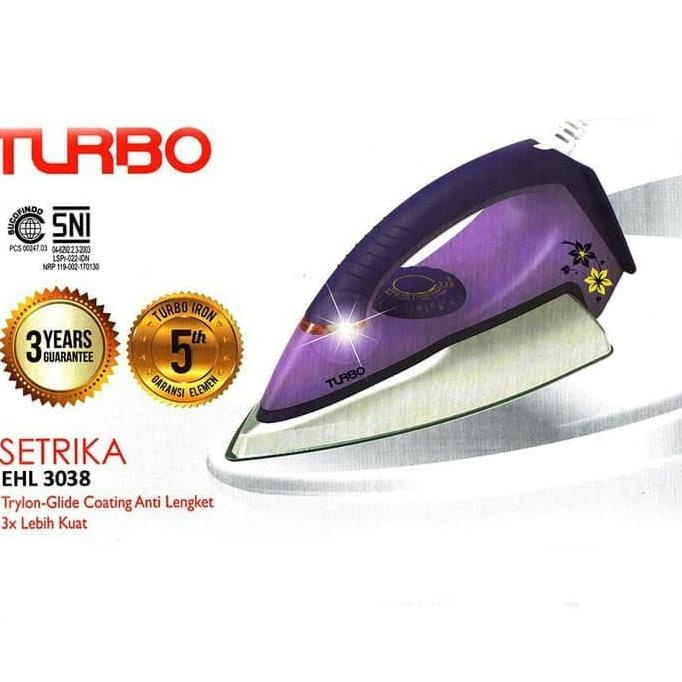 setrika TURBO by philips distributor EHL 3038 - garansi resmi philips