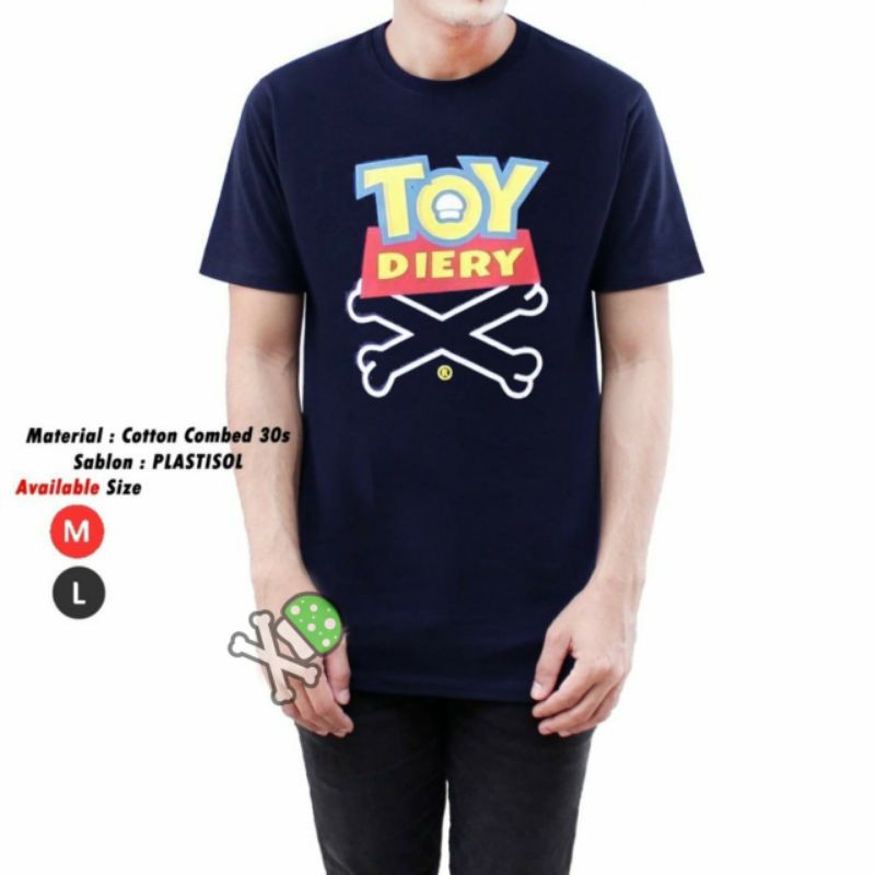 KAOS DISTRO DIERY LENGAN PENDEK