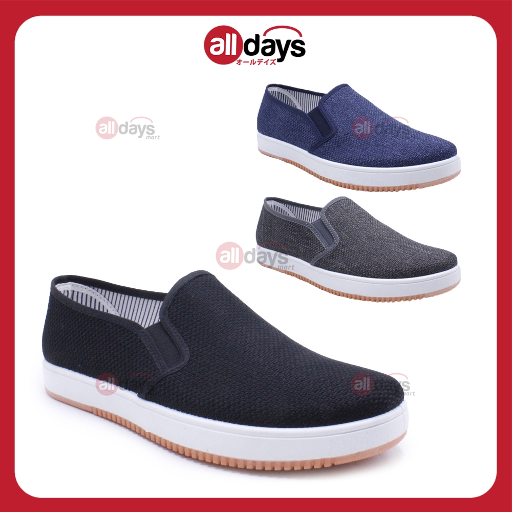 Faster Sepatu Slip On Casual Pria 2002-012 Size 40-45