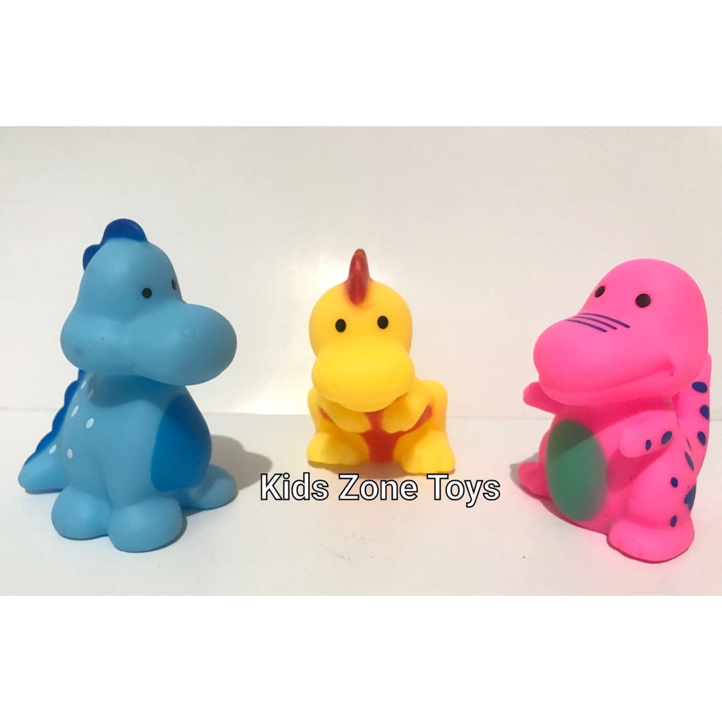 Mainan Anak Saat Mandi DINO Karet SH 303 Bunyi