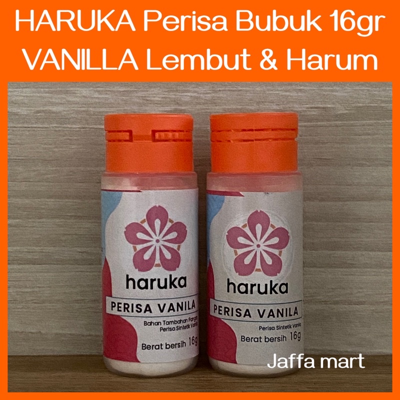 HARUKA Perisa VANILA Bubuk (Powder) - HALUS, LEMBUT dan HARUM