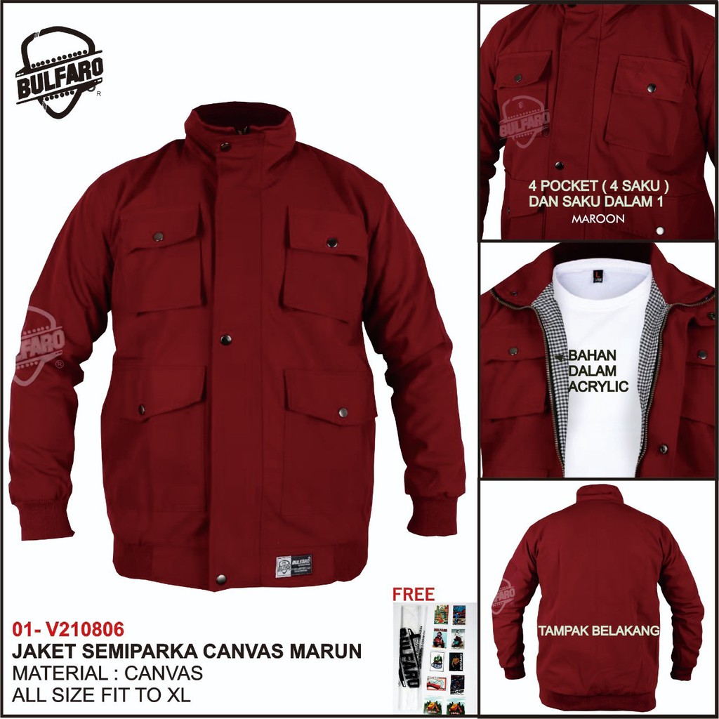 JAKET SEMI PARKA PRIA | JAKET MOTOR KEREN | JAKET GUNUNG KEREN | JAKET SEMI PARKA