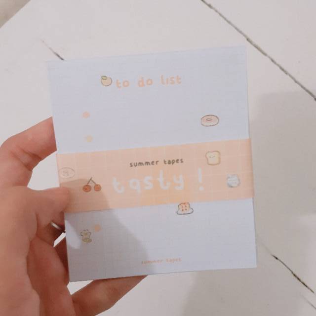 Summer Tapes - Tasty Memo Pad-1