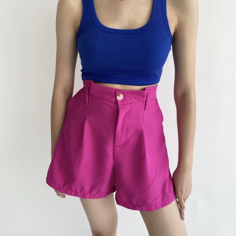 DAE SHORTS - POSHA Celana Pendek Highwaist Shorts Basic Korean Summer Pants