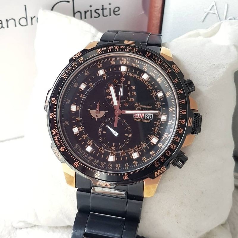 Jam Tangan Pria Alexandre Christie 6476MC / 6476
