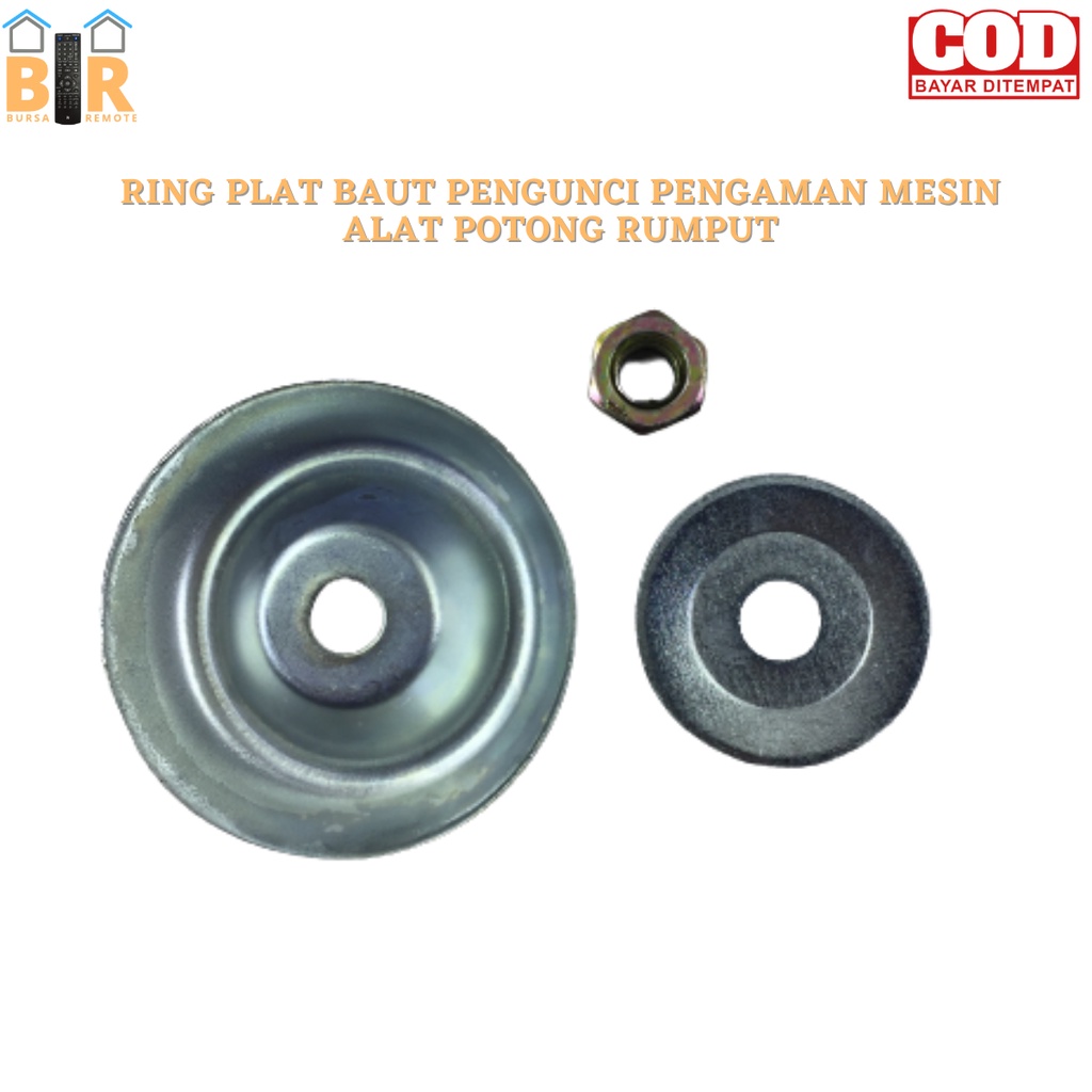 RING PLAT BAUT PENGUNCI PENGAMAN MESIN ALAT POTONG RUMPUT