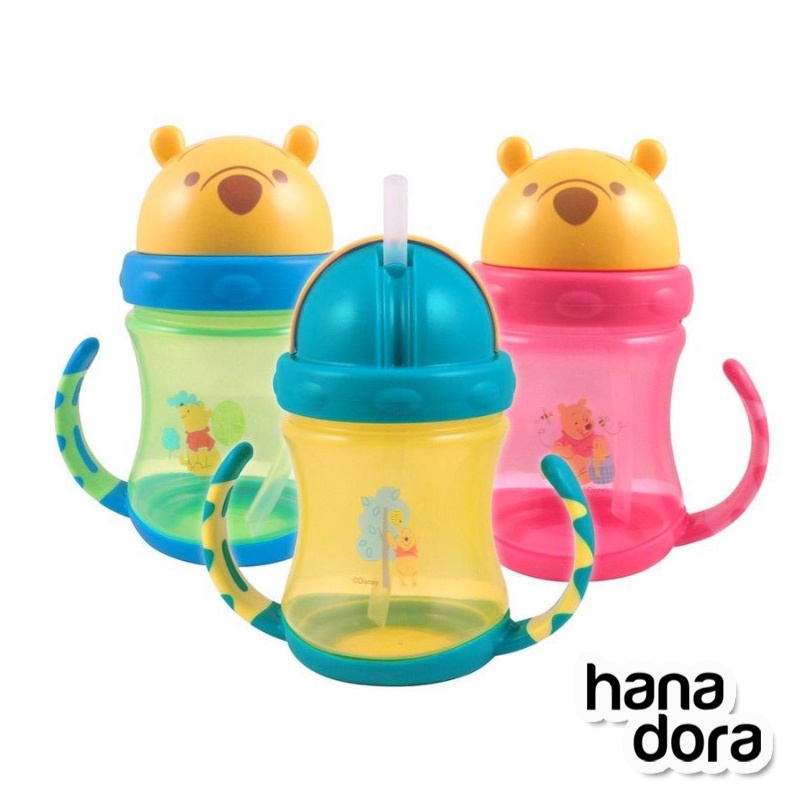 Pooh Sport Sipper WTP07075 - Botol Minum Anak/Training Cup/Sippy Cup