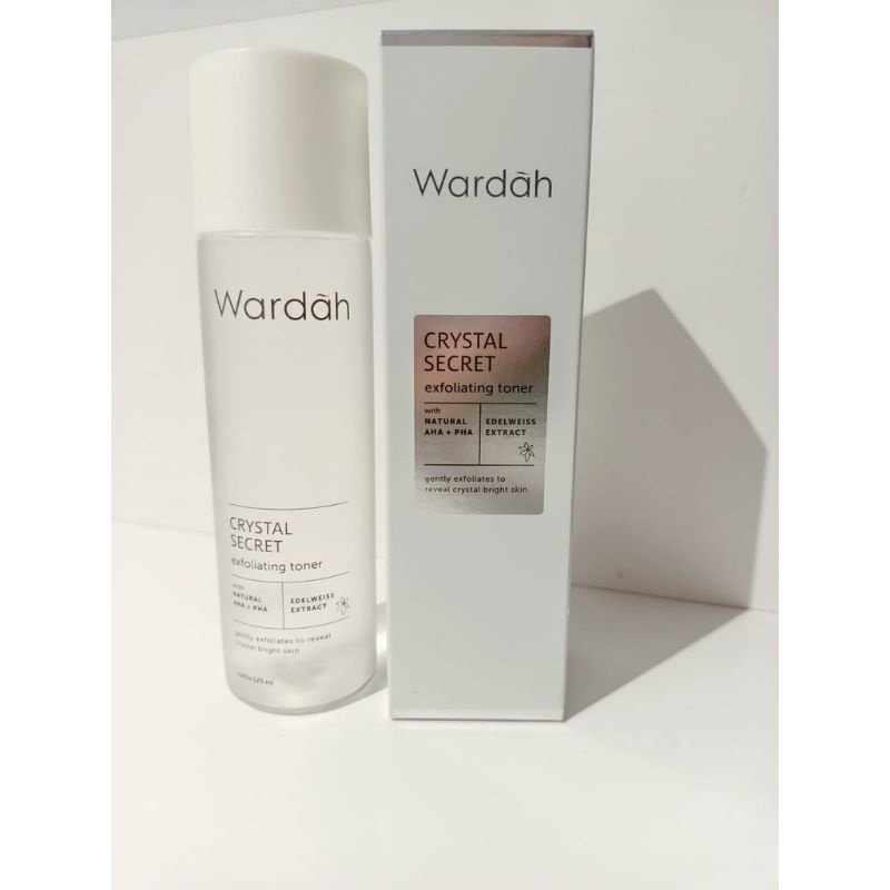 ⭐AZL⭐Wardah White Secret Exfoliating Lotion | Crystal Secret Exfoliating Toner Kemasan Baru