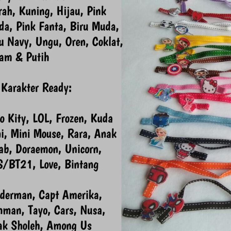 Discount Today Tali Masker Anak Nama Strap Kalung Gantungan Cantolan Strep Mask Lanyard Murah Lucu M