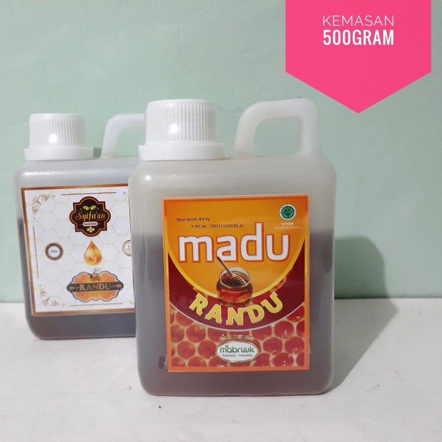 

Madu Murni Bunga Randu MABRUUK 0,5 kg - Madu Prokolis