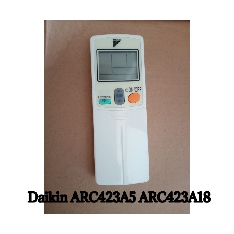 Remote AC Daikin ARC423A5 Daikin ARC423A18